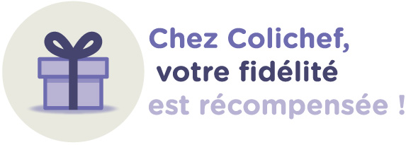 programme de fidélité  sur www.colichef.fr, cumulez des points pour tous vos achats d'ustensiles de cuisine