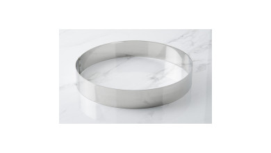 Cercle inox à mousse - Diamètre 24 cm - Cercle 24 cm