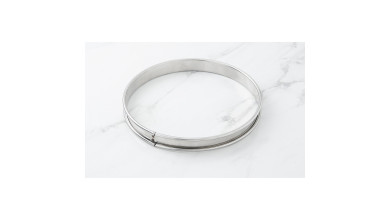 Cercle inox à tarte - Diamètre 14 cm - Cercle à tarte 14 cm
