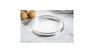 Cercle inox à tarte - Diamètre 16 cm - Cercle à tarte 16 cm