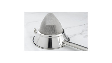 Chinois passe sauce avec toile métallique - Diamètre 21 cm - Chinois diamètre 21 cm