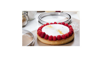 Cercle inox à tarte - Diamètre 24 cm - Cercle à tarte 24 cm