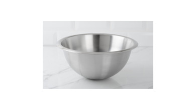 Bassine inox demi-ronde 25 cm - Bassine 25 cm