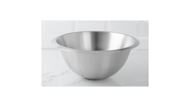 Bassine inox demi-ronde 30 cm