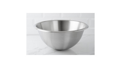 Bassine inox demi-ronde 35 cm - Bassine 35 cm