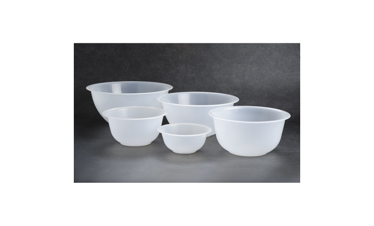 Bassine polypropylène demi-ronde 24 cm - Bassine 24 cm