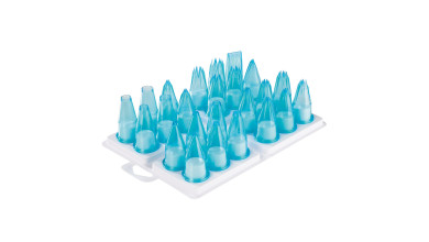 Boîte de 24 douilles polycarbonate choix du patissier - Boîte de 24 douilles