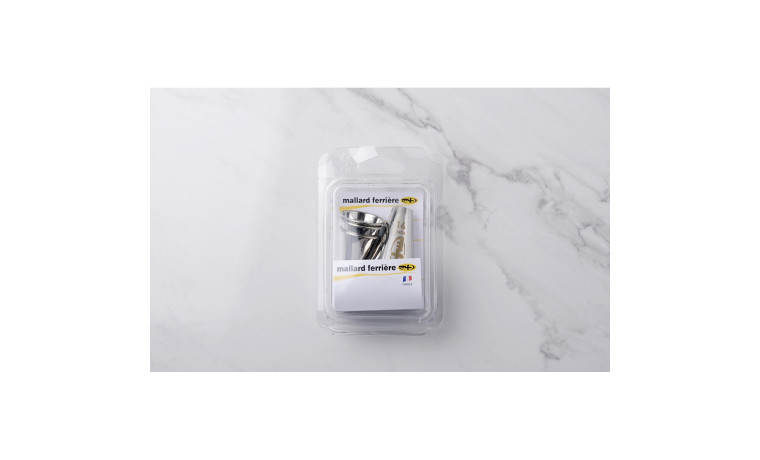 Boîte de 6 douilles inox unies - Boîte de 6 douilles