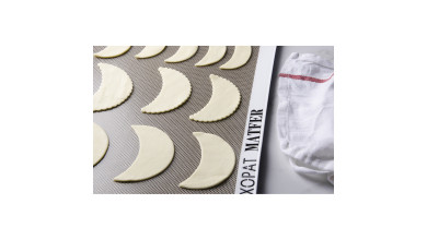 Boîte de 7 découpoirs croissants unis - Boîte de 7 découpoirs