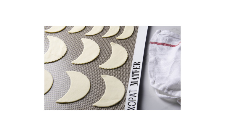 Boîte de 7 découpoirs croissants unis - Boîte de 7 découpoirs