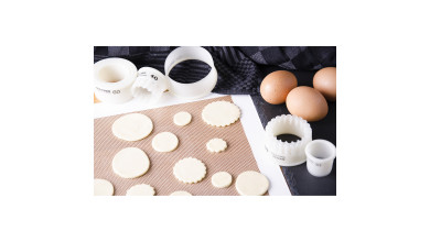 Boîte de 9 découpoirs cannelés pairs - 9 découpoirs