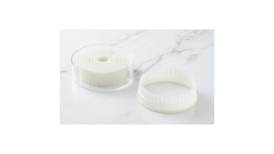 Boîte de 9 découpoirs ronds cannelés - Boîte de 9 découpoirs