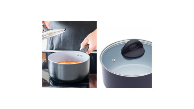 Casserole en céramique anti-adhésive 18 cm - Casserole 18 cm