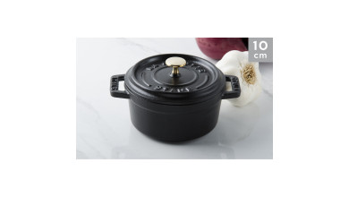 Cocotte fonte noire 10 cm