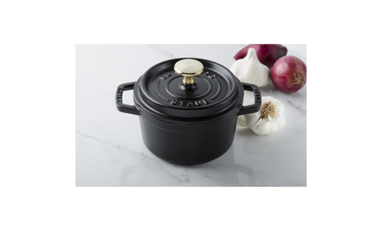 Cocotte fonte noire 14 cm