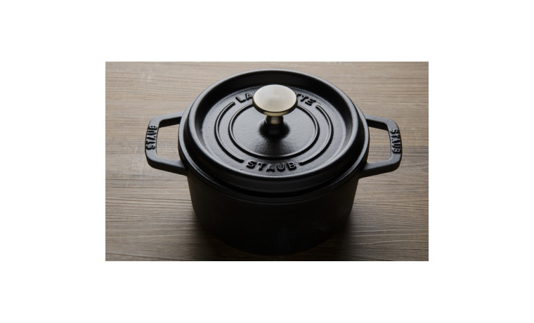 Cocotte fonte noire 18 cm - La Cocotte