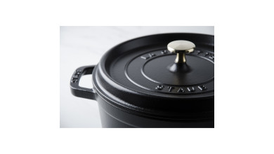 Cocotte fonte noire 20 cm - La Cocotte