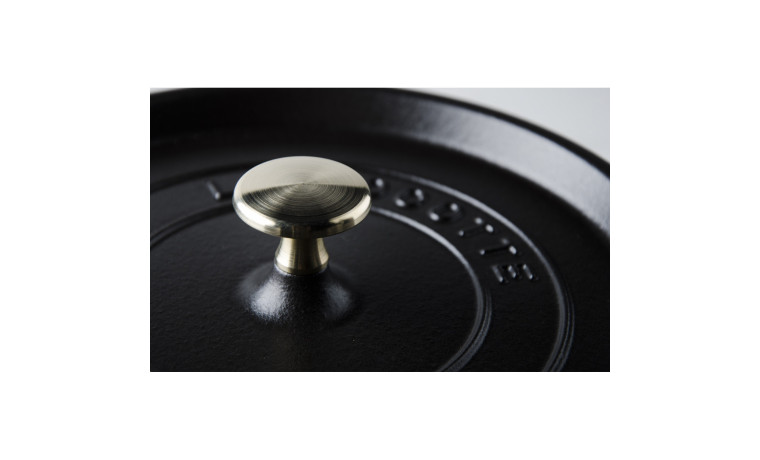 Cocotte fonte noire 22 cm