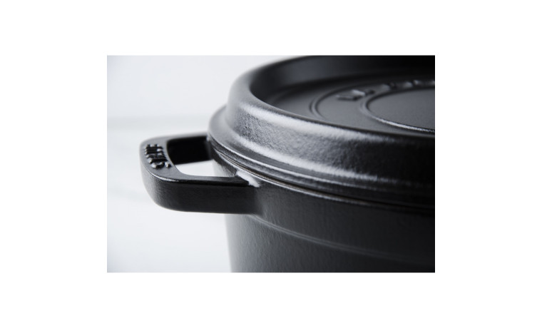 Cocotte fonte noire 24 cm - La Cocotte