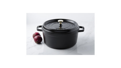 Cocotte fonte noire 26 cm - La Cocotte