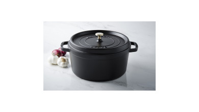 Cocotte fonte noire 28 cm