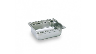 Bac inox GN 1/2 - Hauteur 4 cm