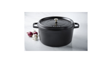 Cocotte fonte noire 34 cm
