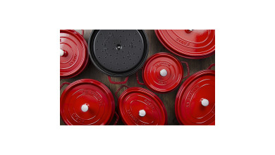 Cocotte Staub Cerise ronde 24 cm