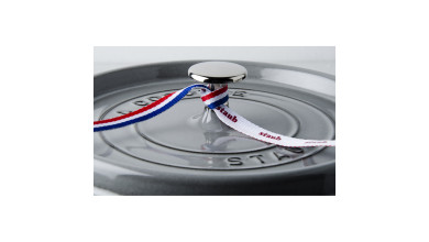 Cocotte Staub Gris graphite ronde 22 cm - La Cocotte