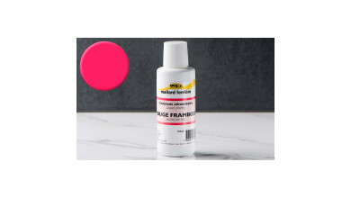 Colorant alimentaire liquide Rouge Framboise 100ml - La bouteille de 100ml