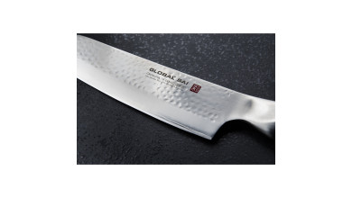 Couperet japonais à légumes 15 cm Global Sai M06