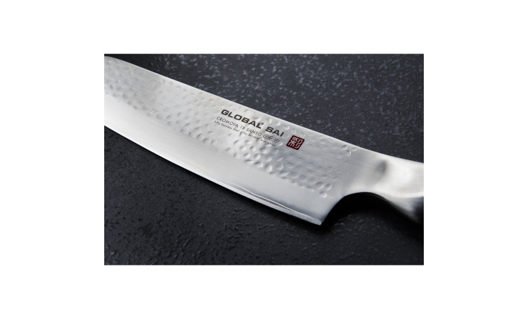 Couperet japonais à légumes 15 cm Global Sai M06