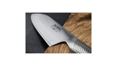 Couteau Santoku alvéolé 18 cm G48