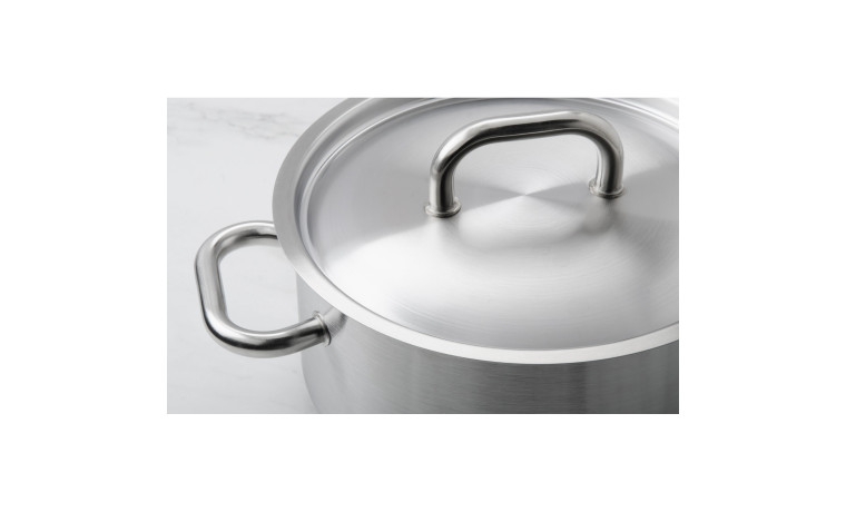 Couvercle inox diamètre 24 cm