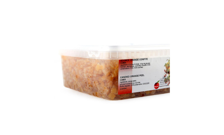 Cubes écorces d'orange confites 1kg