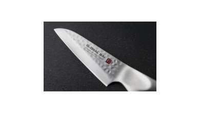 Couteau d'office japonais lame droite 9 cm Global Sai S03R
