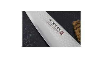 Couteau de cuisine japonais 25 cm Global Sai 06
