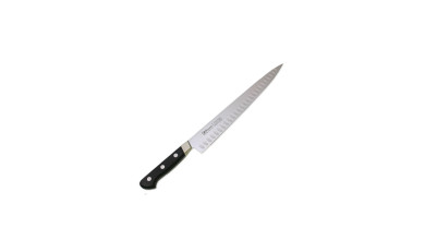 Couteau Japonais à saumon 728 - lame alvéolée 24 cm