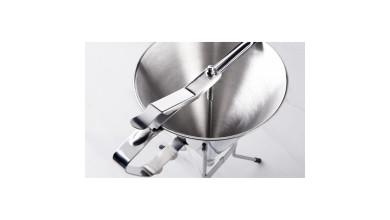 Entonnoir automatique à piston + support - L'entonnoir + support