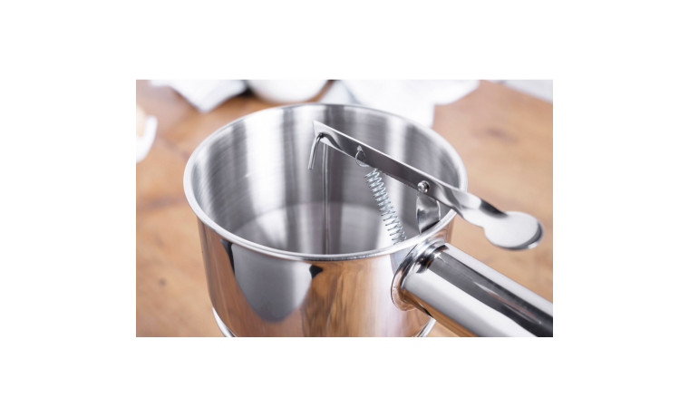 Entonnoir automatique à piston + support - Entonnoir + support