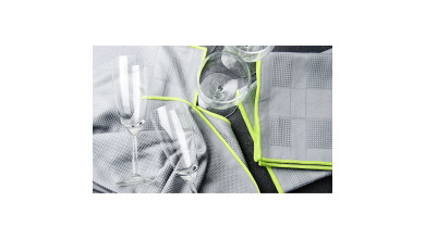 Essuie-verres Microfibre Delta - Lot de 2 essuies - Lot de 2 essuies-verres
