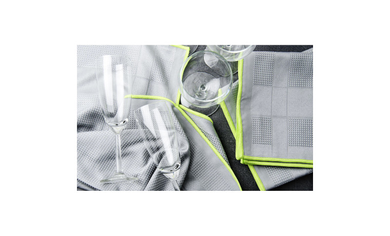 Essuie-verres Microfibre Delta - Lot de 2 essuies - Lot de 2 essuies-verres