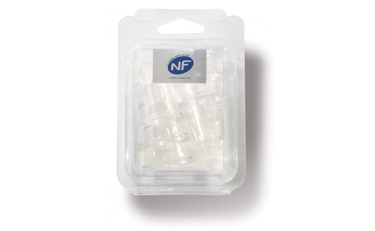 Douilles patisserie unies - Lot de 6