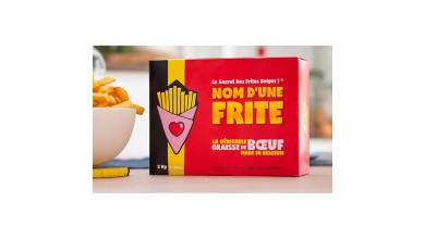 Graisse de boeuf pure "Nom d'une Frite" - 2 kilos