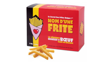Graisse de boeuf pure "Nom d'une Frite" - 2 kilos