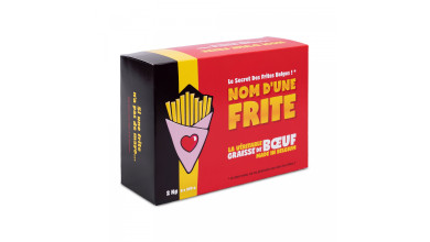 Graisse de boeuf pure "Nom d'une Frite" - 2 kilos