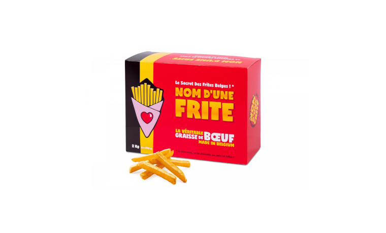 Graisse de boeuf pure "Nom d'une Frite" - 2 kilos
