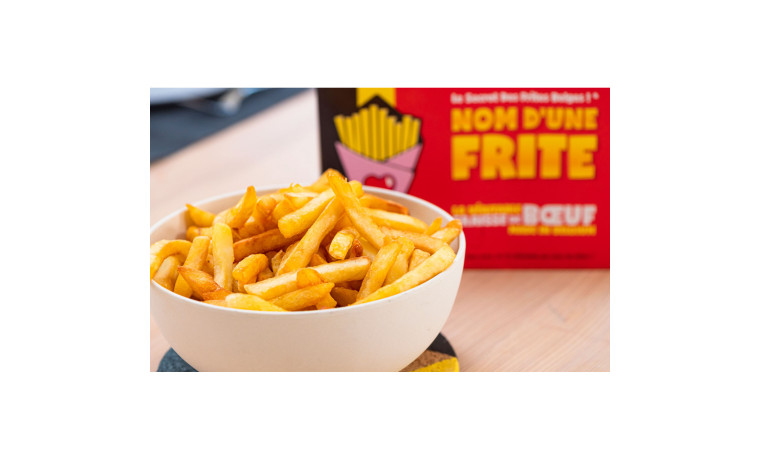 Graisse de boeuf pure "Nom d'une Frite" - 2 kilos