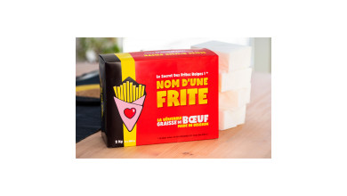 Graisse de boeuf pure "Nom d'une Frite" - 2 kilos