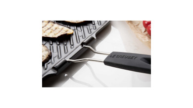 Grill rectangulaire 36x20cm avec poignée Le Creuset